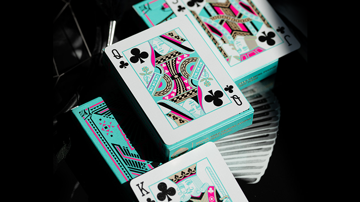 FULTON'S THUNDERBIRD ROOM TURQUOISE EDITION PLAYING CARDS by Murphy's Magic Supplies, Inc.
