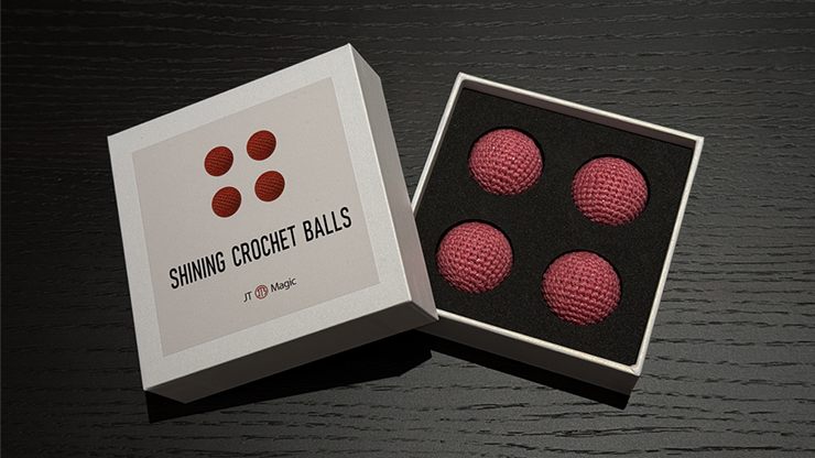 Shining Crochet Balls (Light Pink) by JT Magic by Murphy's Magic Supplies, Inc.