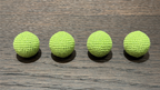 Shining Crochet Balls (Grass Green) by JT Magic by Murphy's Magic Supplies, Inc.