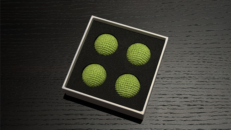 Shining Crochet Balls (Grass Green) by JT Magic by Murphy's Magic Supplies, Inc.