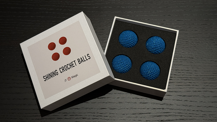 Shining Crochet Balls (Royal Blue) by JT Magic by Murphy's Magic Supplies, Inc.