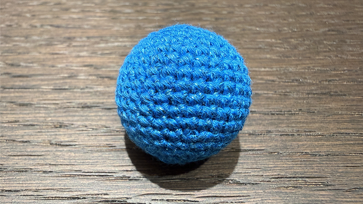 Shining Crochet Balls (Royal Blue) by JT Magic by Murphy's Magic Supplies, Inc.