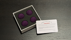 Shining Crochet Balls (Dark Purple) by JT Magic by Murphy's Magic Supplies, Inc.