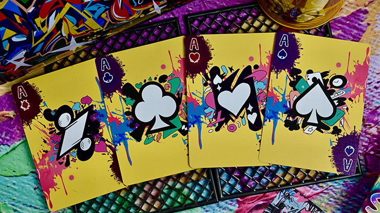Shinjuku Spray Girls V1 Playing Cards by Murphy's Magic Supplies, Inc.
