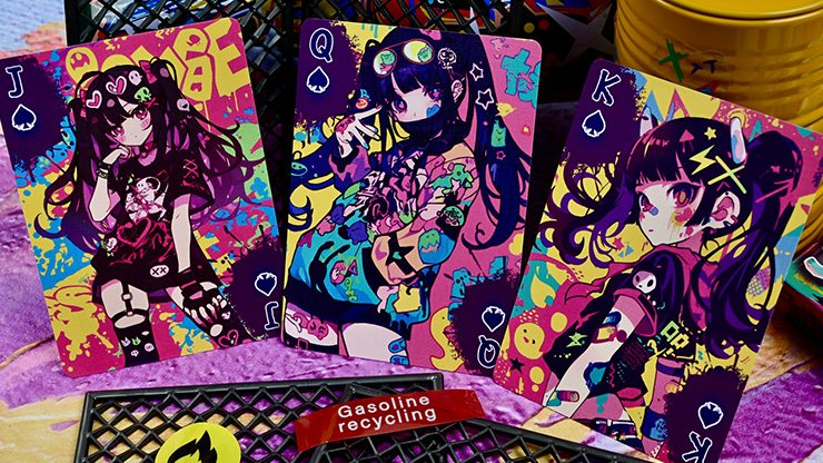 Shinjuku Spray Girls V2 Playing Cards by Murphy's Magic Supplies, Inc.