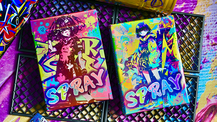 Shinjuku Spray Girls V2 Playing Cards by Murphy's Magic Supplies, Inc.