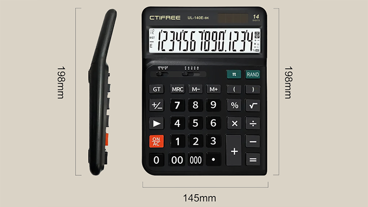 Electricks Quantum Calculator (Black) by Murphy's Magic Supplies, Inc.