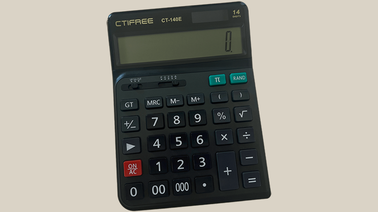 Electricks Quantum Calculator (Black) by Murphy's Magic Supplies, Inc.