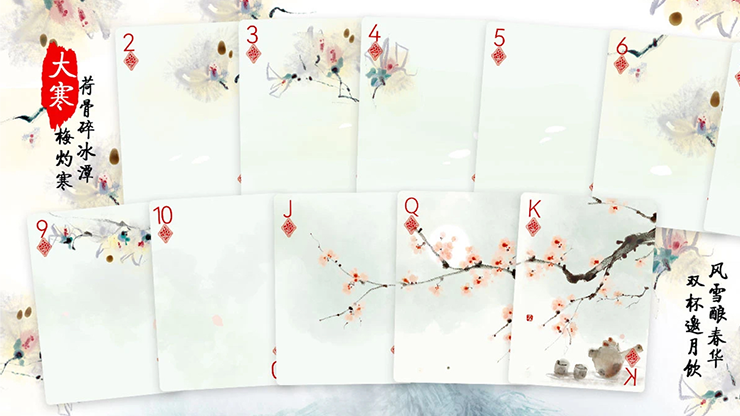 Bicycle Seasons (Winter Edition) Playing Cards by Murphy's Magic Supplies, Inc.