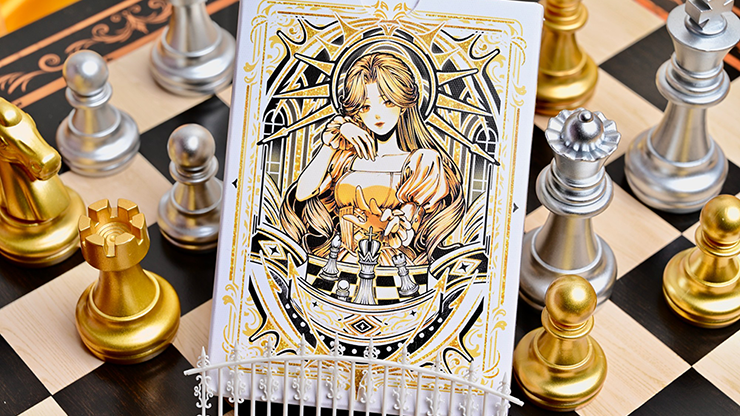 CHESS White Playing Cards by Hidden Light by Murphy's Magic Supplies, Inc.