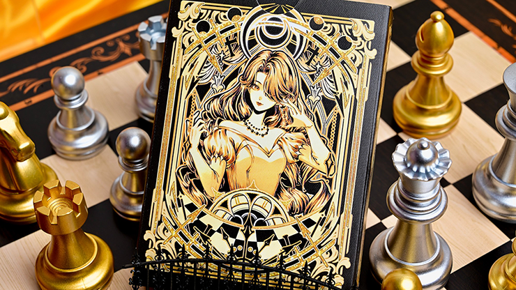 CHESS Black Playing Cards by Hidden Light by Murphy's Magic Supplies, Inc.