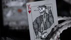 FULTONS OCTOBER TOMBSTONE GREY PLAYING CARDS by Murphy's Magic Supplies, Inc.