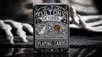 FULTONS OCTOBER TOMBSTONE GREY PLAYING CARDS by Murphy's Magic Supplies, Inc.