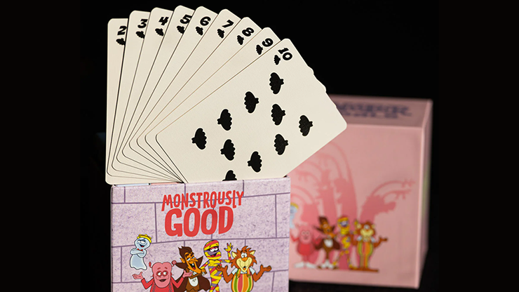 MONSTER CEREALS™ 5 PACK BOX PLAYING CARD SET by Murphy's Magic Supplies, Inc.