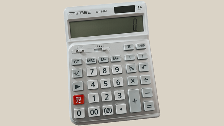 Electricks Quantum Calculator (White) by Murphy's Magic Supplies, Inc.