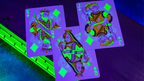 Bicycle Neon Rider Back Green-Glo Deck Playing Cards by Murphy's Magic Supplies, Inc.