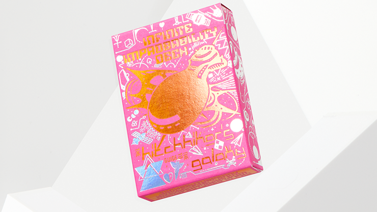 The Hitchhiker's Guide to The Galaxy- The Infinite Improbability Deck (Pink Petuna) by Murphy's Magic Supplies, Inc.