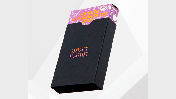 The Hitchhiker's Guide to The Galaxy- The Infinite Improbability Deck (Don't Panic Purple) by Murphy's Magic Supplies, Inc.