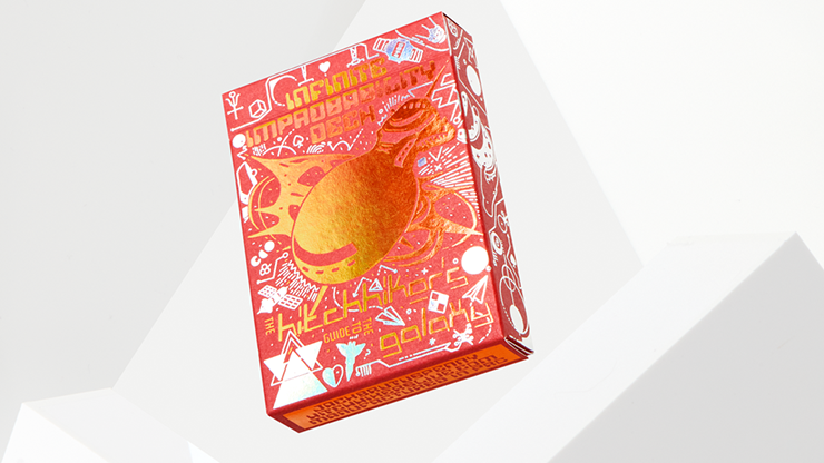 The Hitchhiker's Guide to The Galaxy- The Infinite Improbability Deck (Orange/RED 42) by Murphy's Magic Supplies, Inc.
