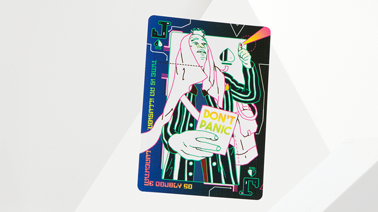 The Hitchhiker's Guide to The Galaxy- The Infinite Improbability Deck (Hotblack Deslato Limited Edition) by Murphy's Magic Supplies, Inc.