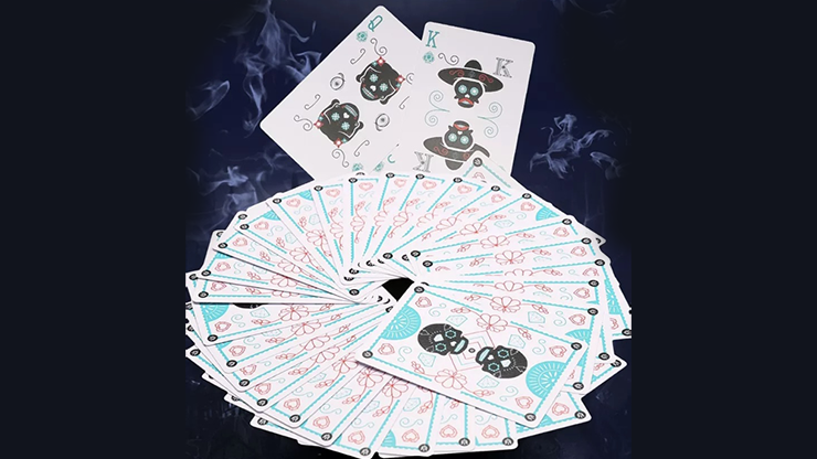 Calavera Playing Cards by PVC by Murphy's Magic Supplies, Inc.