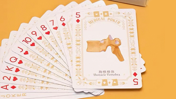 Medical Poker (White) Playing Cards by Murphy's Magic Supplies, Inc.