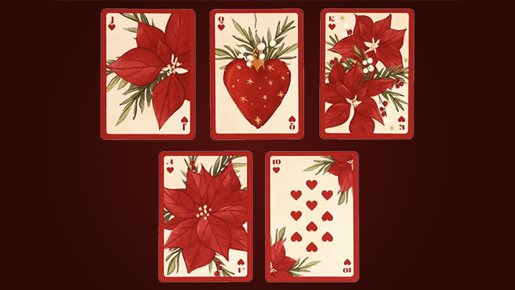 Christmas Botanicals Playing Cards by Puckator UK by Murphy's Magic Supplies, Inc.