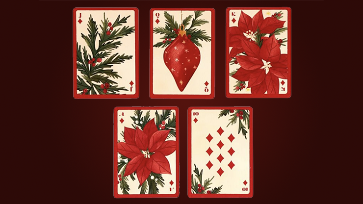 Christmas Botanicals Playing Cards by Puckator UK by Murphy's Magic Supplies, Inc.