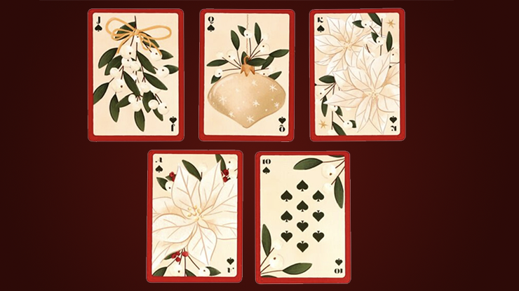 Christmas Botanicals Playing Cards by Puckator UK by Murphy's Magic Supplies, Inc.