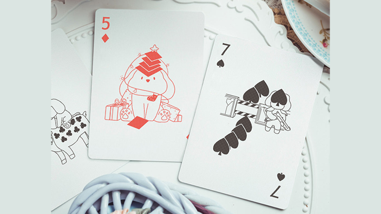 Puppy Diary - Green Limited Edition Playing Cards by by Murphy's Magic Supplies, Inc.