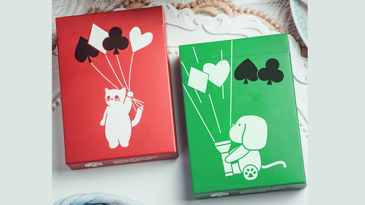 Puppy Diary - Green Limited Edition Playing Cards by by Murphy's Magic Supplies, Inc.