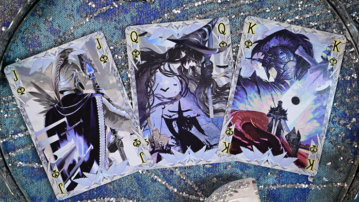 King Arthur V2 (Silver Fairyland) Playing Cards by KING STAR by Murphy's Magic Supplies, Inc.