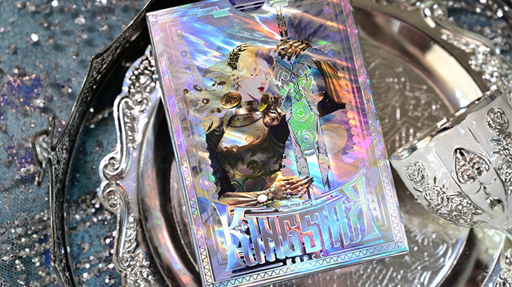 King Arthur V2 (Silver Fairyland) Playing Cards by KING STAR by Murphy's Magic Supplies, Inc.