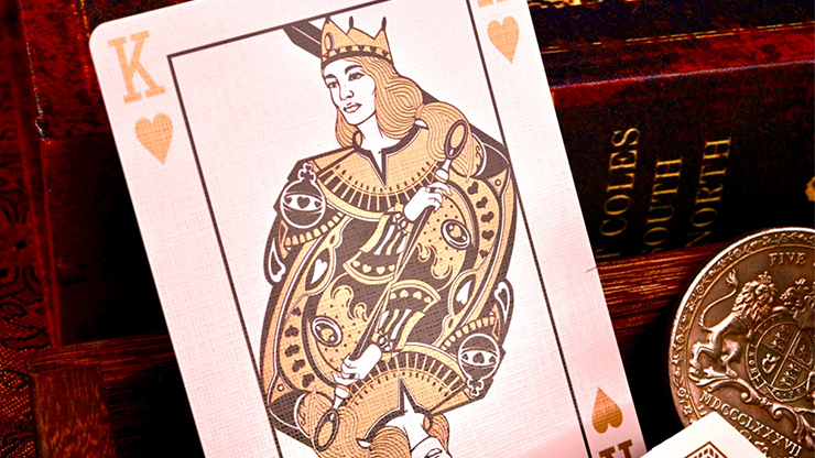 Sanctuary (Gold) Playing Cards by Murphy's Magic Supplies, Inc.