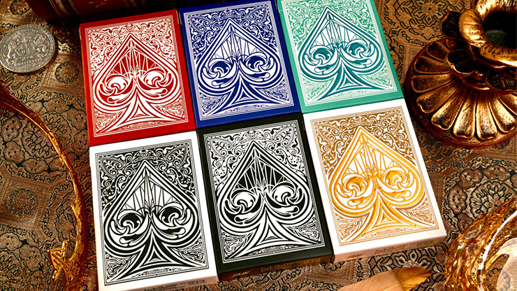 Sanctuary (Gold) Playing Cards by Murphy's Magic Supplies, Inc.