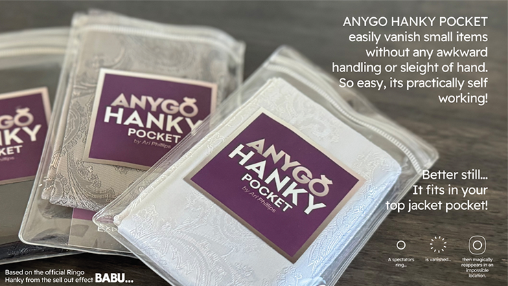 Anygo Hanky by GRUM® by Murphy's Magic Supplies, Inc.