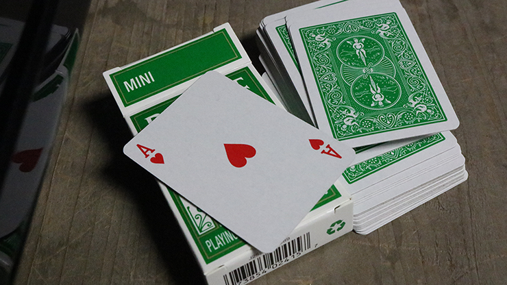 Mini Bicycle Cards (Green) by Murphy's Magic Supplies, Inc.