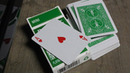 Mini Bicycle Cards (Green) by Murphy's Magic Supplies, Inc.