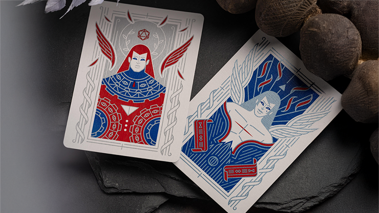 Celestial Noesis Playing Cards by Giovanni Meroni(Blue) by Murphy's Magic Supplies, Inc.
