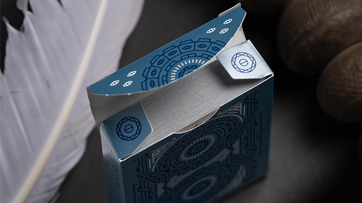 Celestial Noesis Playing Cards by Giovanni Meroni(Blue) by Murphy's Magic Supplies, Inc.