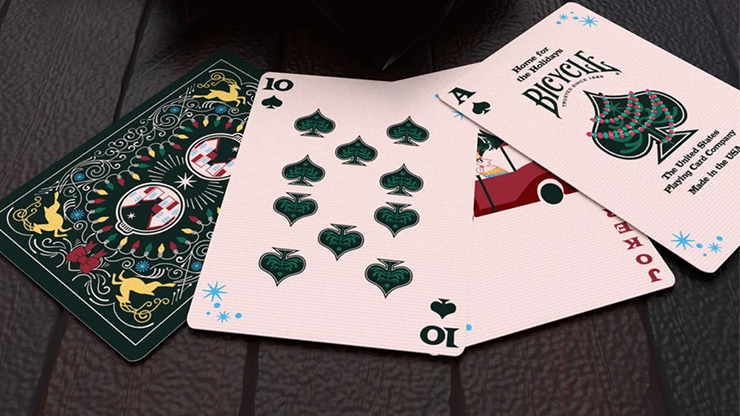 Bicycle Home for the Holidays Playing Cards by US Playing Cards by Murphy's Magic Supplies, Inc.