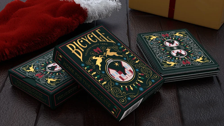 Bicycle Home for the Holidays Playing Cards by US Playing Cards by Murphy's Magic Supplies, Inc.