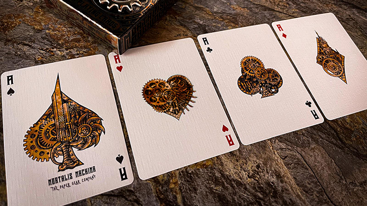 Mortalis Machina Iron Standard Edition Playing Cards by Murphy's Magic Supplies, Inc.
