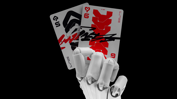 Bicycle Machine56 R-TYPE/3 White Playing Cards by RunIt Decks by Murphy's Magic Supplies, Inc.