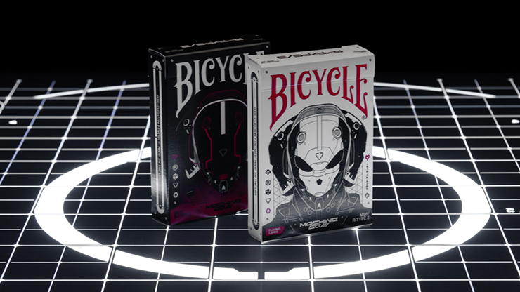 Bicycle Machine56 R-TYPE/2 Black Playing Cards by RunIt Decks by Murphy's Magic Supplies, Inc.