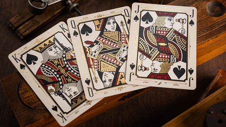 The Parlour Royale Ivory Edition (Red Edge Printing) Playing Cards by Murphy's Magic Supplies, Inc.