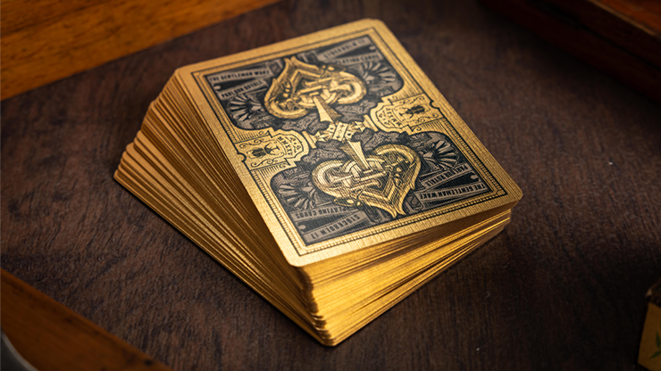 The Parlour Royale Legacy Edition (Gold Gilded) Playing Cards by Murphy's Magic Supplies, Inc.