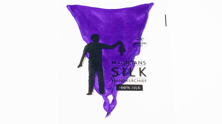 PRO SILK DIAMOND CUT PURPLE 6" by Murphy's Magic by Murphy's Magic Supplies, Inc.