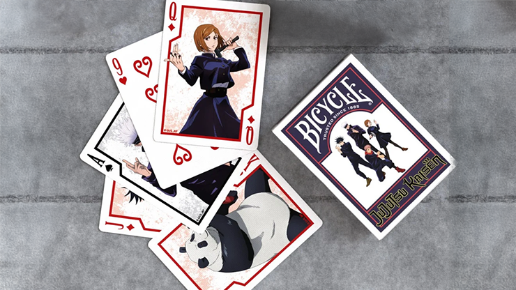 Bicycle Jujutsu Kaisen Playing Cards by US Playing Card by Murphy's Magic Supplies, Inc.