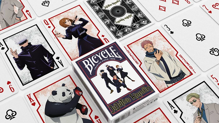 Bicycle Jujutsu Kaisen Playing Cards by US Playing Card by Murphy's Magic Supplies, Inc.